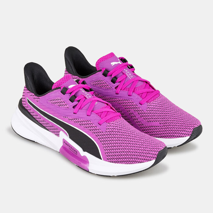 PUMA Women's PWRFrame Training Shoe Purple image number 1
