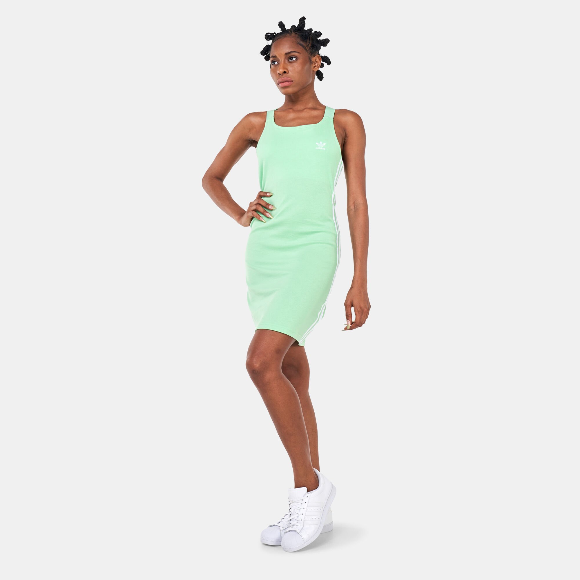 Mint green adidas dress hot sale