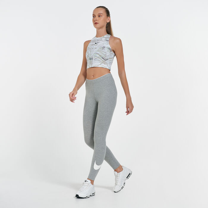 Nike Women's Sportswear Allover Print Tank Top White Nike Women's Sportswear Allover Print Tank Top White image number 2