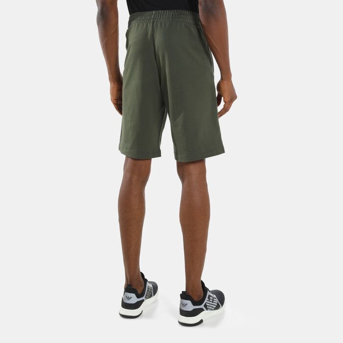 EA7 Emporio Armani Men's Train Visibility Shorts Green image number 1