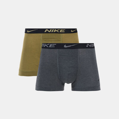Nike Men's Trunk Boxers (2 Pack) Grey Nike Men's Trunk Boxers (2 Pack) Grey