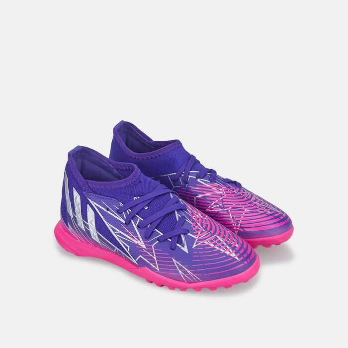 adidas Kids' Predator Edge.3 Turf Ground Football Shoe Purple adidas Kids' Predator Edge.3 Turf Ground Football Shoe Purple image number 1