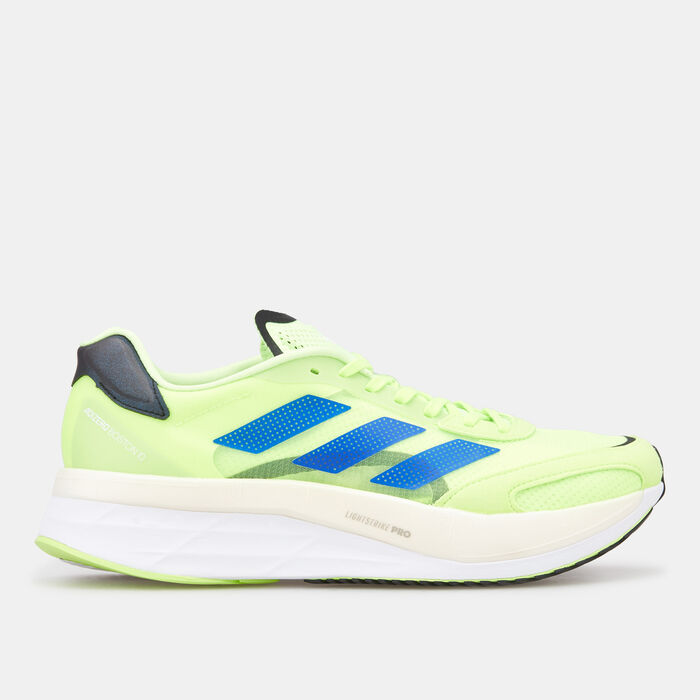 adidas Men's Adizero Boston 10 Shoe yellow adidas Men's Adizero Boston 10 Shoe yellow image number 0