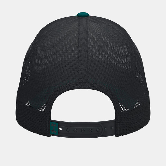 Under Armour Men's Project Rock Trucker Cap Green Under Armour Men's Project Rock Trucker Cap Green image number 2