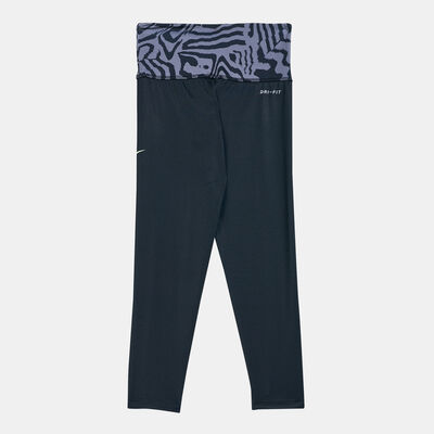 Nike Kids' Electric Zebra Leggings (Baby & Toddler) Black