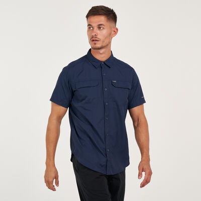Columbia Men's Silver Ridge™ 2.0 Short Sleeve Shirt Blue Columbia Men's Silver Ridge™ 2.0 Short Sleeve Shirt Blue