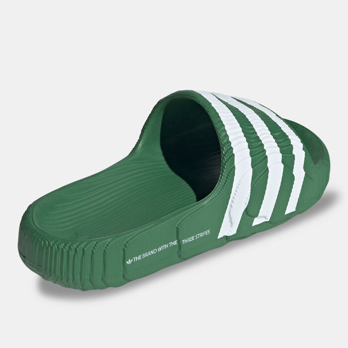 adidas Originals Men's Adilette 22 Slides Green adidas Originals Men's Adilette 22 Slides Green image number 2