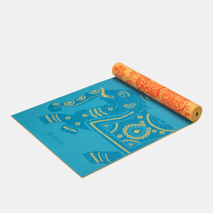 Gaiam Elephant Yoga Mat (6mm) Multi Gaiam Elephant Yoga Mat (6mm) Multi image number 0