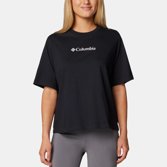 Columbia Women's North Cascades T-Shirt Black Columbia Women's North Cascades T-Shirt Black image number 0