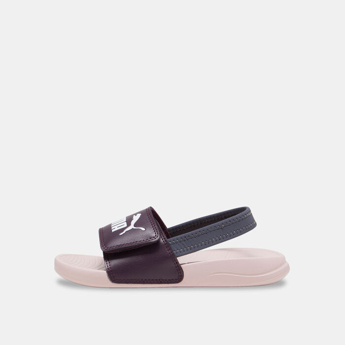 PUMA Kids' Popcat 20 Backstrap Sandals Purple PUMA Kids' Popcat 20 Backstrap Sandals Purple image number 2