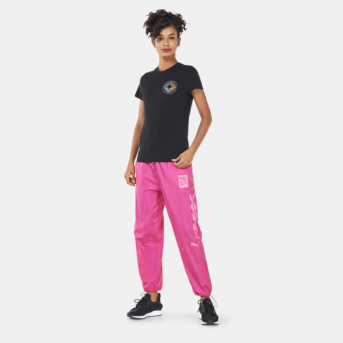 PUMA Women's SWxP Graphic T-Shirt Black PUMA Women's SWxP Graphic T-Shirt Black image number 2