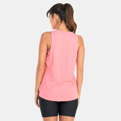 Under Armour Women's UA Iso-Chill Laser Tank Top Pink Under Armour Women's UA Iso-Chill Laser Tank Top Pink