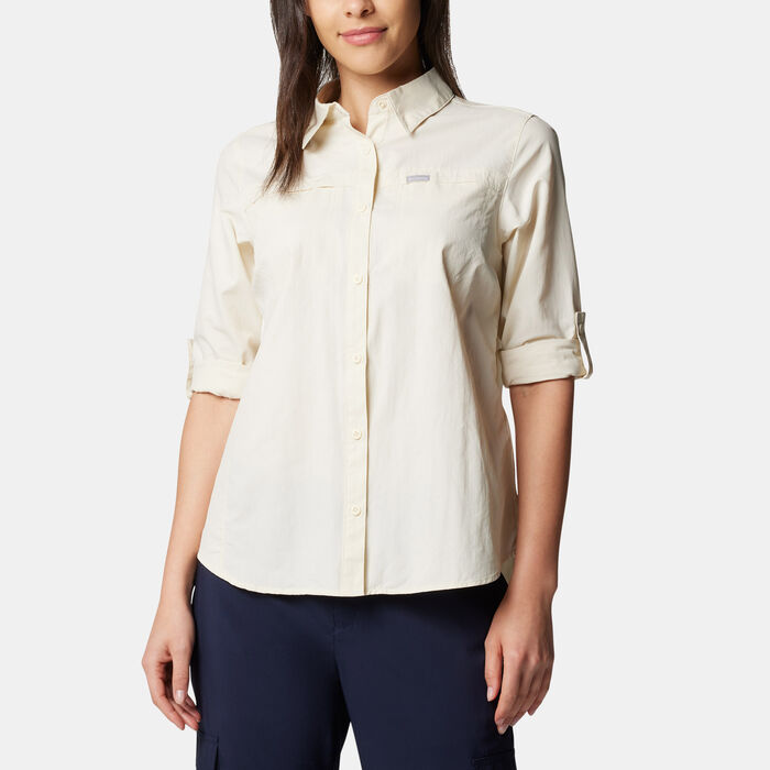 Columbia Women's Silver Ridge™ 3.0 Shirt Beige Columbia Women's Silver Ridge™ 3.0 Shirt Beige image number 4