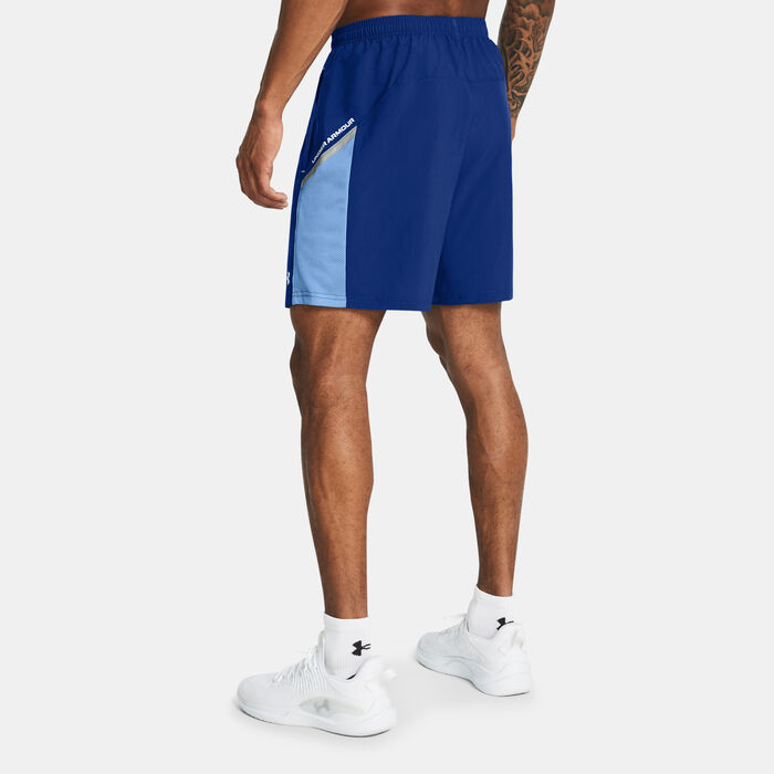 Under Armour Men's Tech Utility Training Shorts Blue image number 1