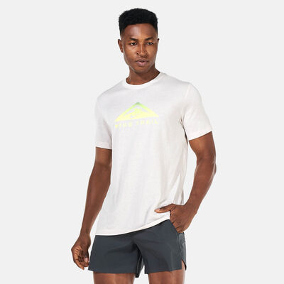 Nike Men's Dri-FIT Trail Running T-Shirt Ivory