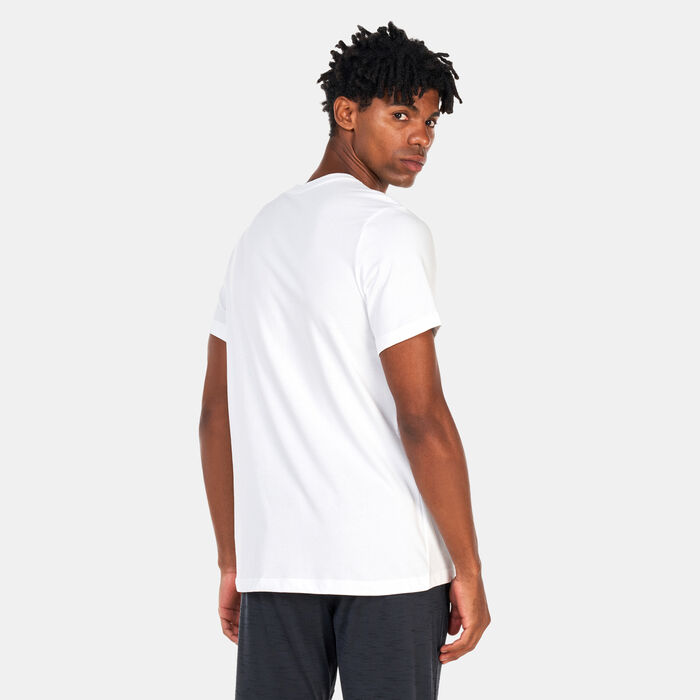 Nike Men's Dri-FIT T-Shirt White Nike Men's Dri-FIT T-Shirt White image number 1