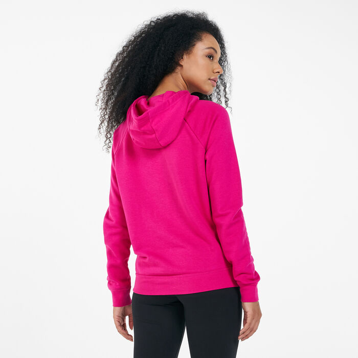 Nike Women's Sportswear Essential Pullover Hoodie Pink Nike Women's Sportswear Essential Pullover Hoodie Pink image number 1