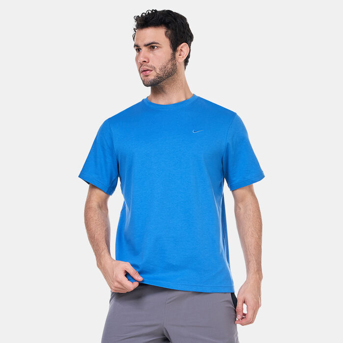 Nike Men's Primary Dri-FIT Training T-Shirt Blue Nike Men's Primary Dri-FIT Training T-Shirt Blue image number 0