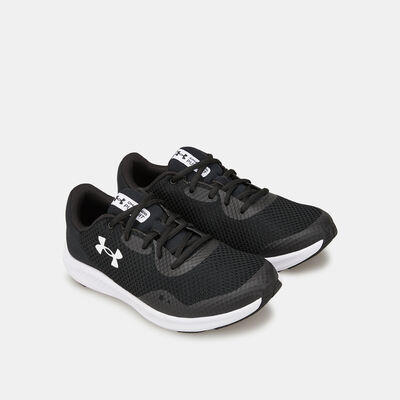 Under Armour Kids' UA BGS Charged Pursuit 3 Shoe Black