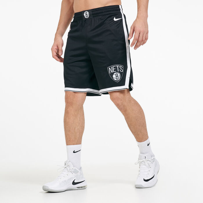Nike Men's NBA Brooklyn Nets Swingman Shorts Black Nike Men's NBA Brooklyn Nets Swingman Shorts Black image number 0