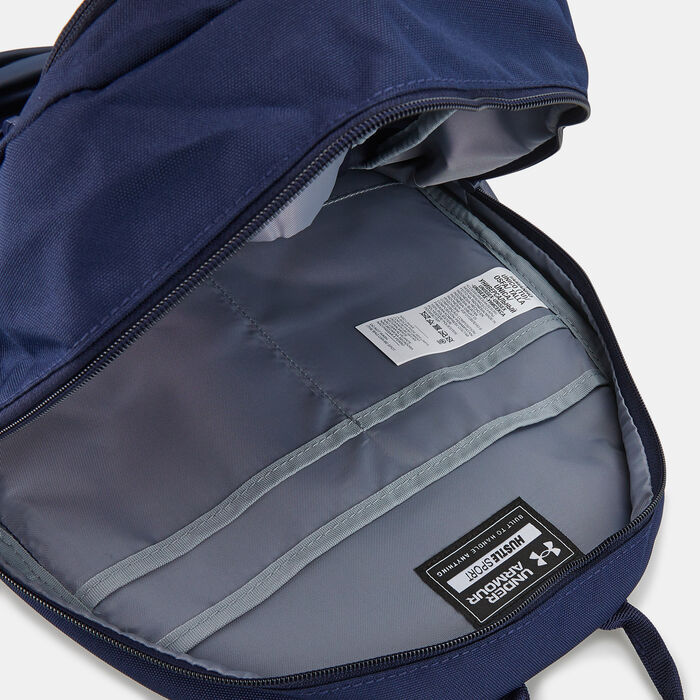 Under Armour UA Hustle Sport Backpack Blue Under Armour UA Hustle Sport Backpack Blue image number 3