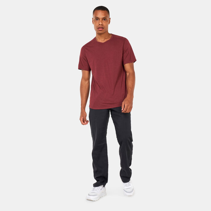 prAna Men's Prospect Heights T-Shirt Red prAna Men's Prospect Heights T-Shirt Red image number 2