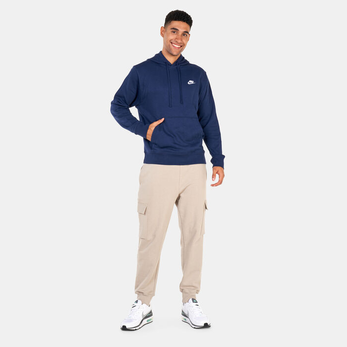 Nike Men's Sportswear Club Hoodie Blue Nike Men's Sportswear Club Hoodie Blue image number 2