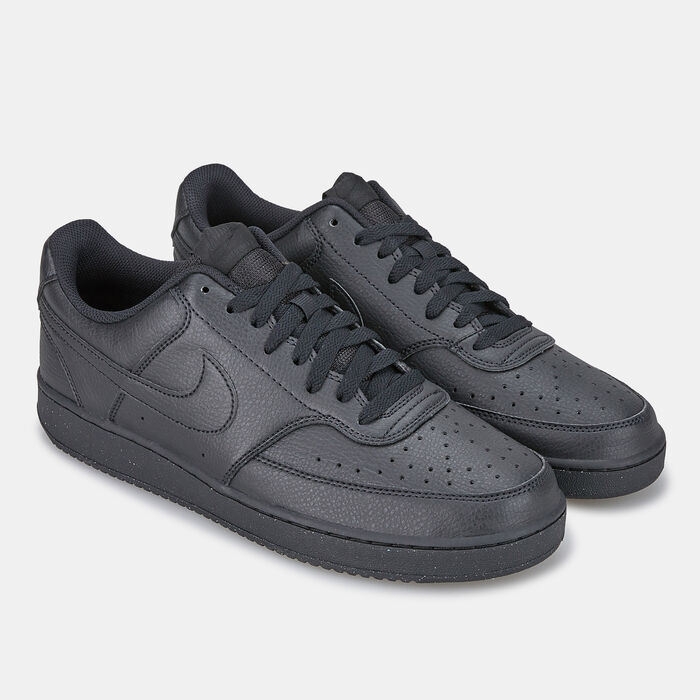 Nike Men's Court Vision Next Nature Low Shoe Black Nike Men's Court Vision Next Nature Low Shoe Black image number 1