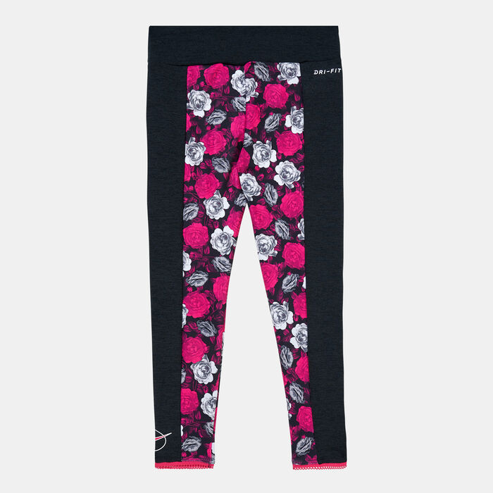 Nike Kids' Dri-FIT Leggings (Younger Kids) Pink Nike Kids' Dri-FIT Leggings (Younger Kids) Pink image number 1