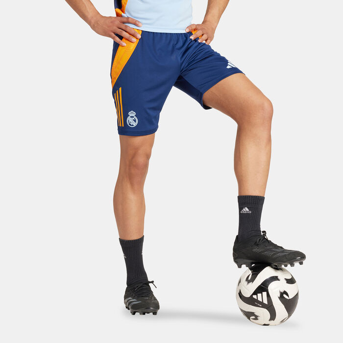 adidas Men's Real Madrid Tiro 24 Competition Training Football Shorts Blue adidas Men's Real Madrid Tiro 24 Competition Training Football Shorts Blue image number 2