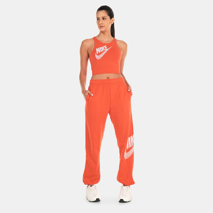 Nike Women's Sportswear Dance Cropped Tank Top Red image number 2