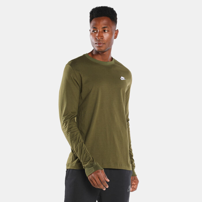 Nike Men's Sportswear Club T-Shirt Green Nike Men's Sportswear Club T-Shirt Green image number 0