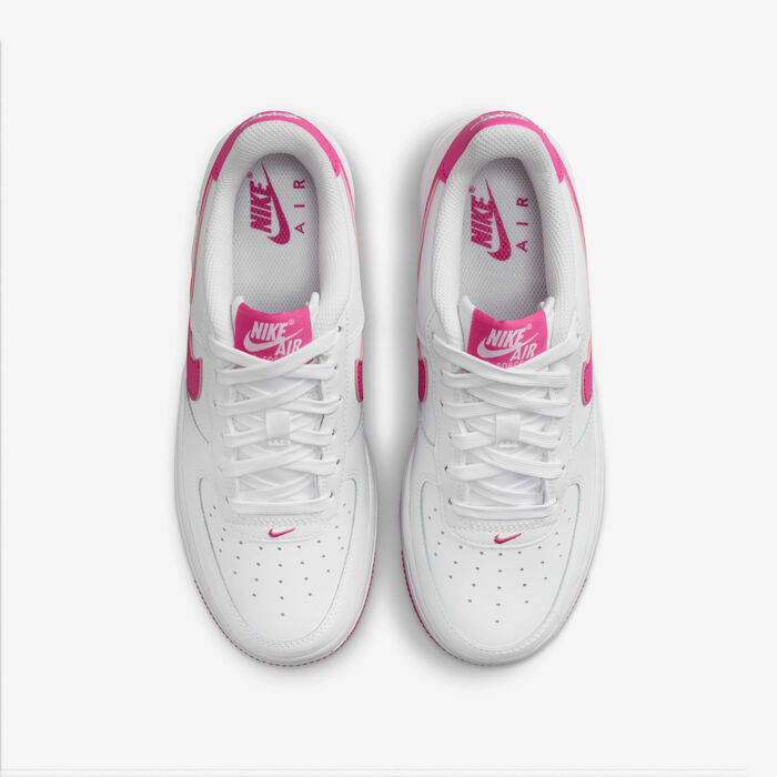 Nike Kids' Air Force 1 Shoes White image number 3