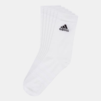 adidas Originals Men's Everyday Crew Socks (3 Pack) White adidas Originals Men's Everyday Crew Socks (3 Pack) White