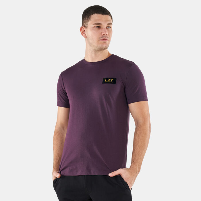 EA7 Emporio Armani Men's Train Gold Label T-Shirt Brown image number 0