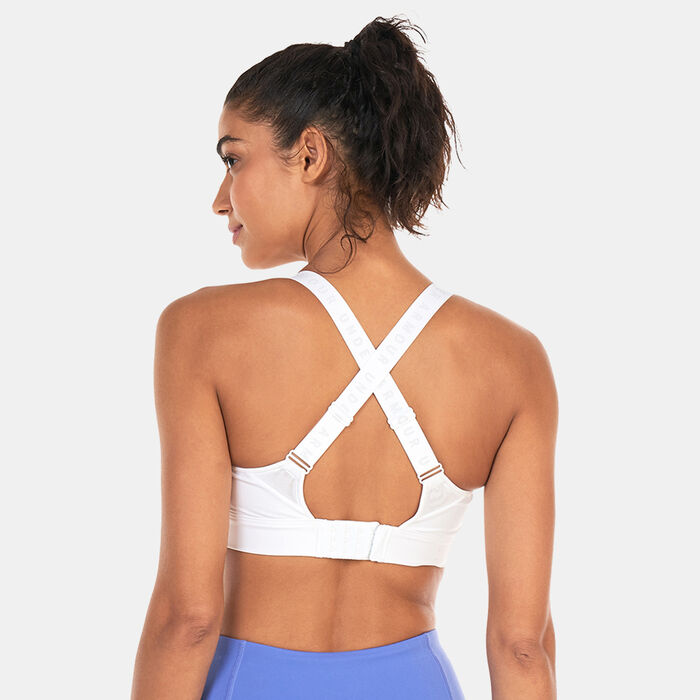 Under Armour Women's Infinity High-Support Training Sports Bra White Under Armour Women's Infinity High-Support Training Sports Bra White image number 1