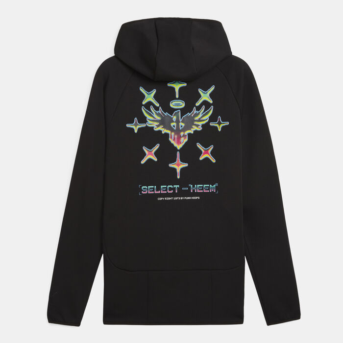 PUMA Men's MELO 1Love Dime Basketball Jacket Black image number 1