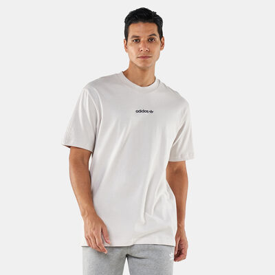 adidas Originals Men's Edge Seam T-Shirt Beige