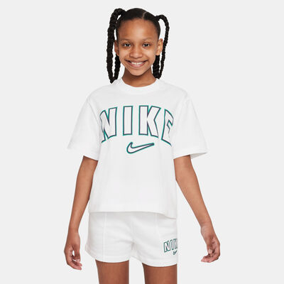 Nike Kids' Sportswear Boxy T-Shirt White