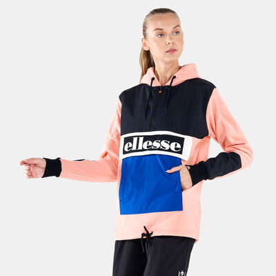 ellesse Women's Resistant Oh Hoodie Pink