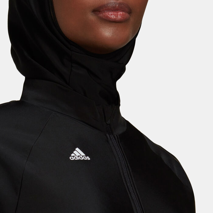 adidas Women's 3-Stripes Swimming Top Black image number 6