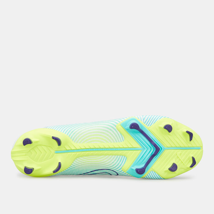 Nike Men's Mercurial Vapor 14 Academy Firm Ground Football Shoe Green image number 4