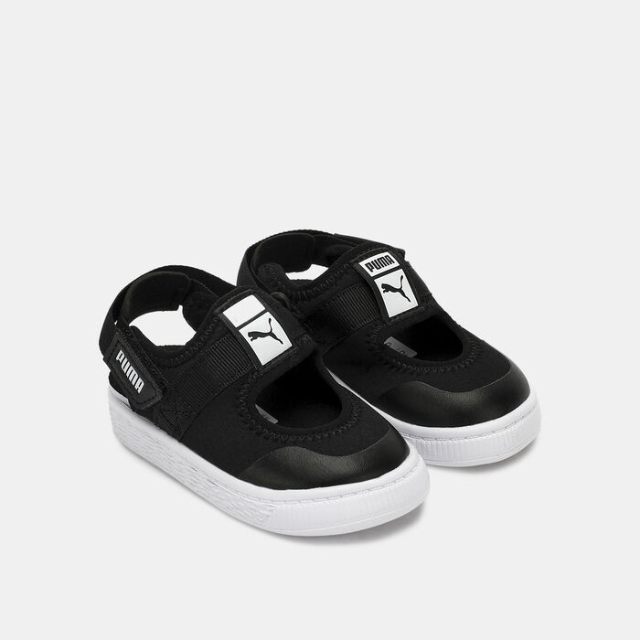 PUMA Kids' Light Flex Summer Basketball Shoe Black image number 1