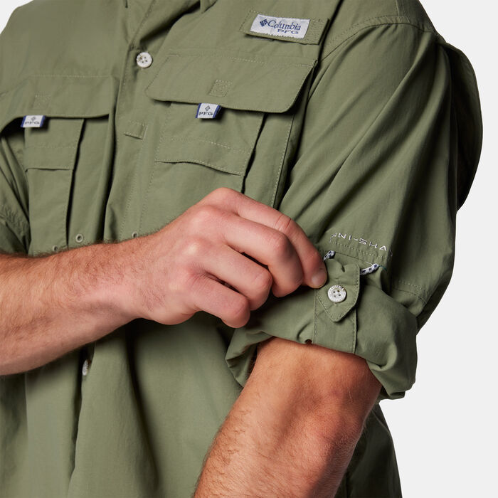 Columbia Men's Bahama™ II Long Sleeve Shirt Green image number 4