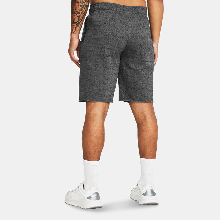Under Armour Men's Rival Terry Shorts Grey Under Armour Men's Rival Terry Shorts Grey image number 1