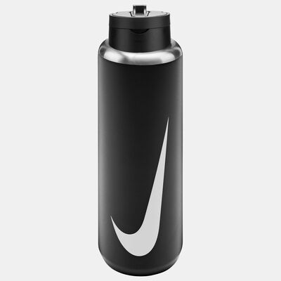Nike Stainless Steel Recharge Straw Bottle Black
