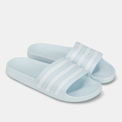 adidas Women's Adilette Aqua Slides Grey