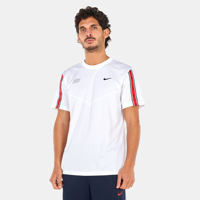 Nike Men's Sportswear Repeat T-Shirt White image number 0