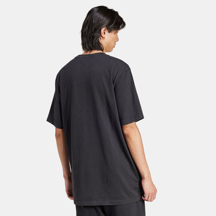 adidas Originals Men's Adicolor Outline Trefoil T-Shirt Black adidas Originals Men's Adicolor Outline Trefoil T-Shirt Black image number 1