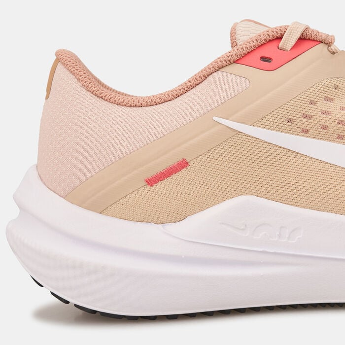 Nike Women's Winflo 10 Road Running Shoe Beige Nike Women's Winflo 10 Road Running Shoe Beige image number 5